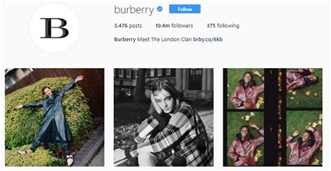 burberry instagram buy|Burberry Instagram stories.